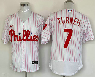 Men's Philadelphia Phillies #7 Trea Turner White Stitched MLB Flex Base Nike Jersey,We sell and wholesale Men's Philadelphia Phillies #7 Trea Turner White Stitched MLB Flex Base Nike Jersey on line form chian!